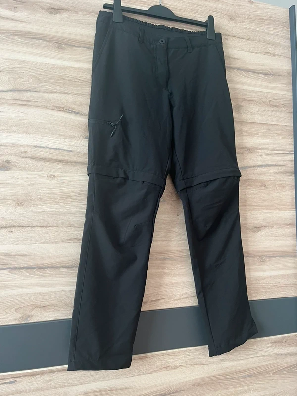 Crivit outdoor kalhoty 2v1 odepínací nohavice — detail