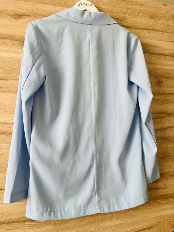 Amisu blazer světle modrý — fotka 3