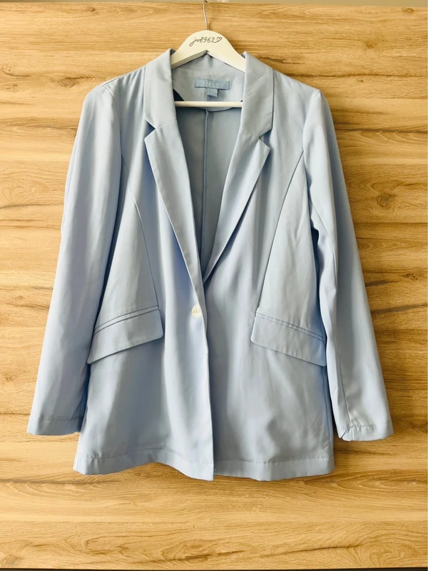 Amisu blazer světle modrý