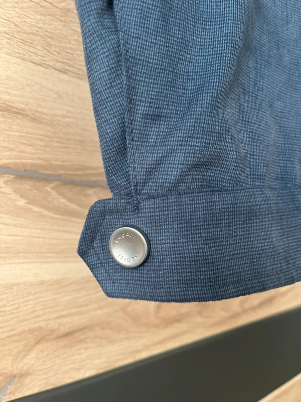 Pánská košilová bunda Bugatti v tmavě modré — fotka 4