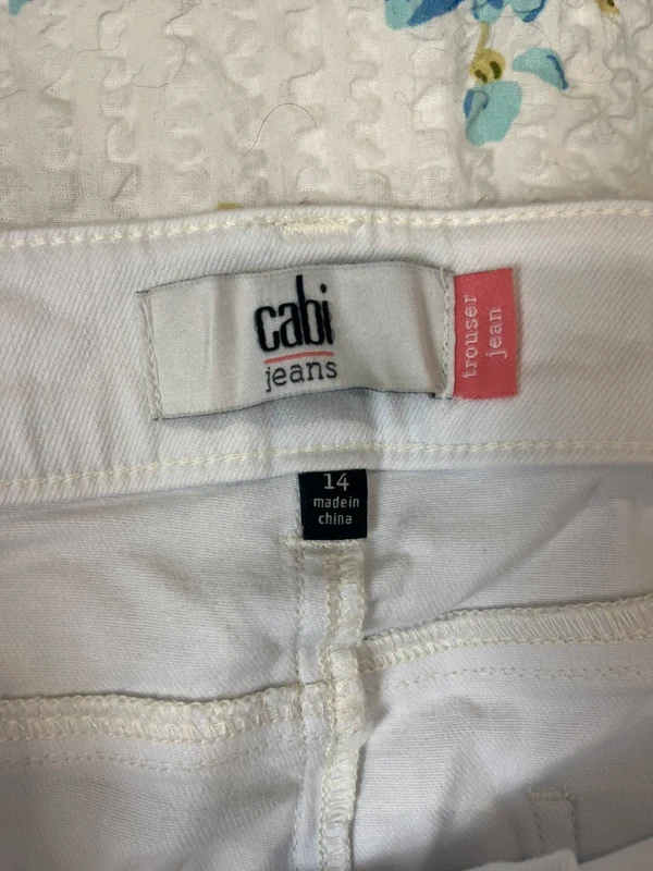 Bílé džíny Cabi — fotka 4