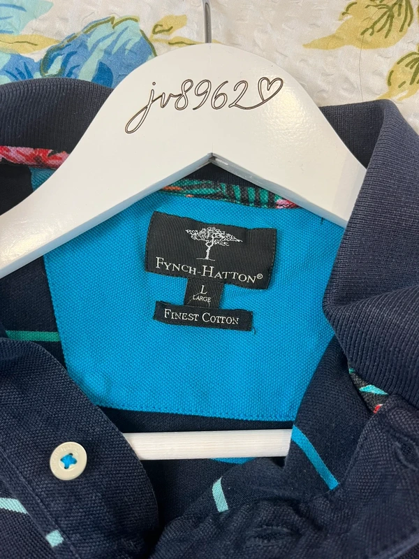 Fynch-Hatton polo tričko – 100% bavlna — fotka 4