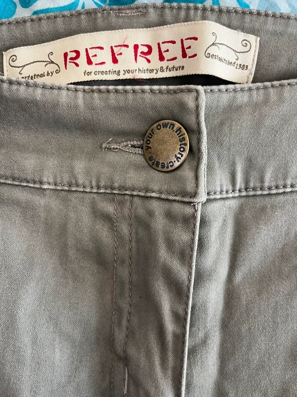 Refree khaki kalhoty — fotka 4