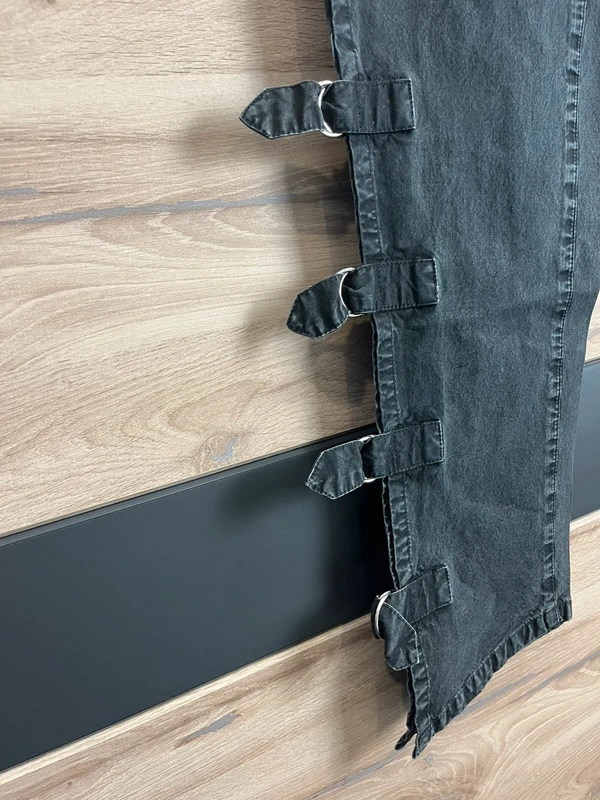 Replay stylové kalhoty s přezkami — fotka 3