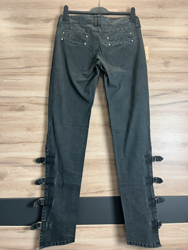 Replay stylové kalhoty s přezkami — fotka 5