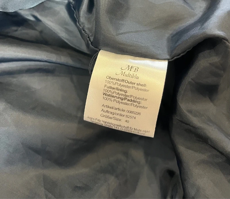 Multiblu by Fritz– lehká bomber bunda (tmavě modrá) — fotka 5