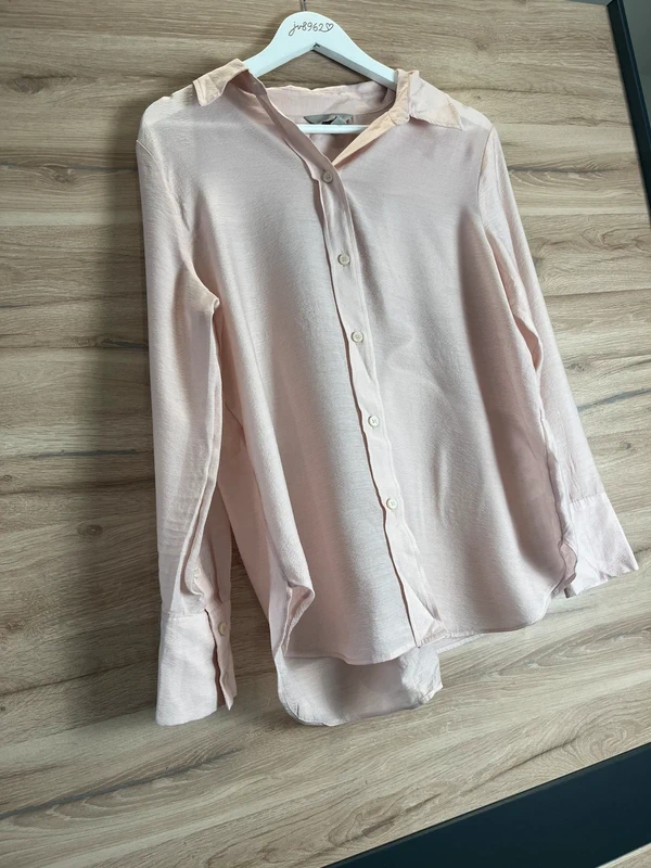 H&M – lehká košile (světle růžová) — fotka 2