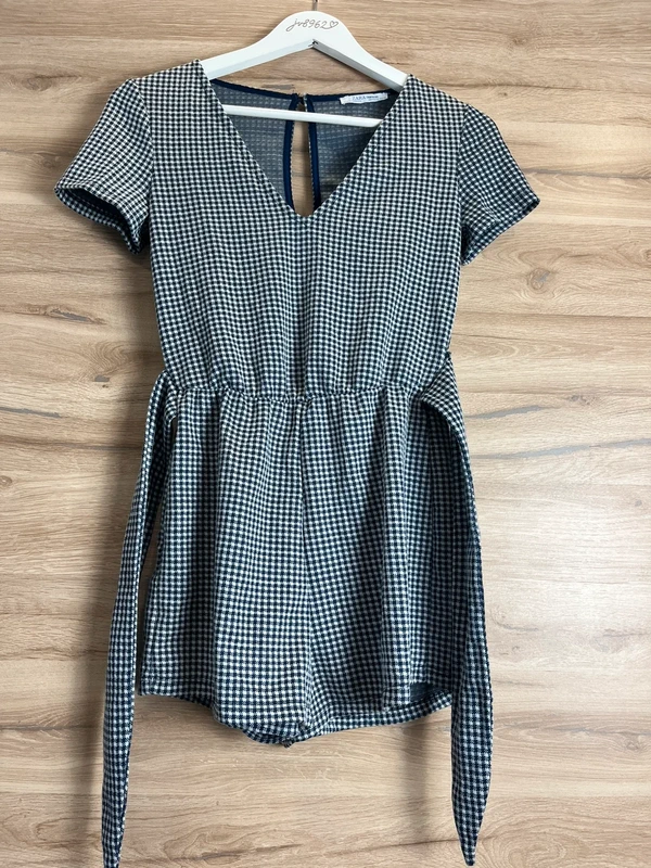 ZARA Trafaluc – vzorovaný overal / šaty s kraťasy — fotka 2