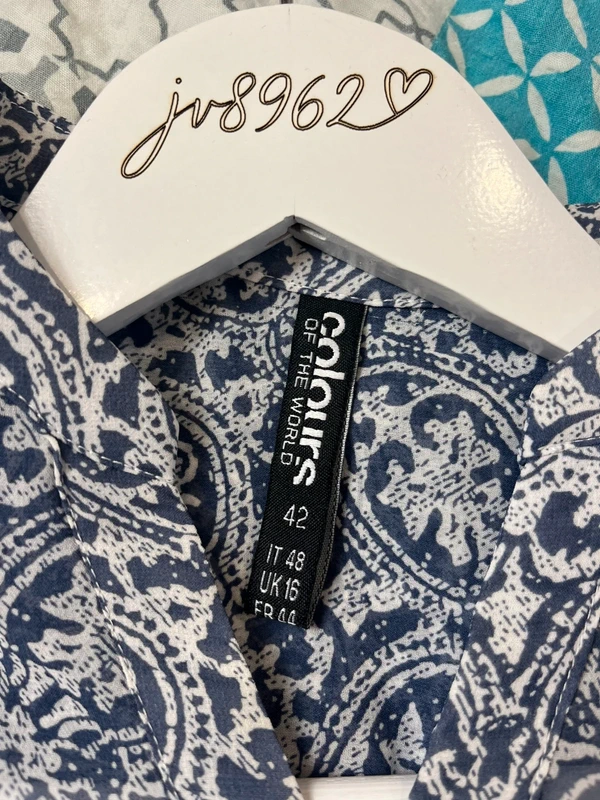 Vzorovaný letní top Colours of the World — fotka 3