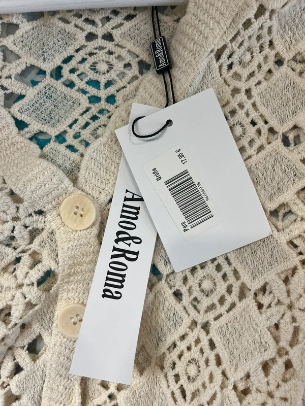 Háčkovaný cardigan Amo & Roma — fotka 5