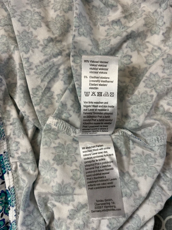 Tchibo vzdušný top s květinovým vzorem — fotka 5