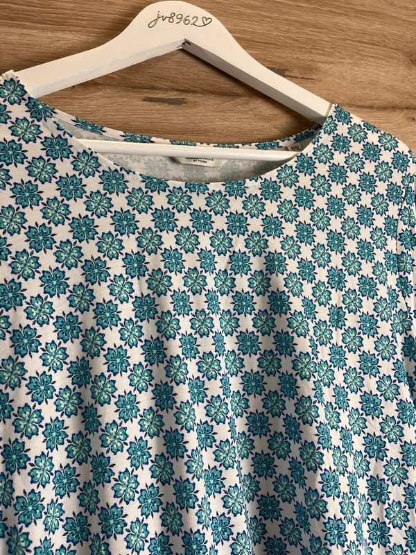 Tchibo vzdušný top s květinovým vzorem — fotka 2