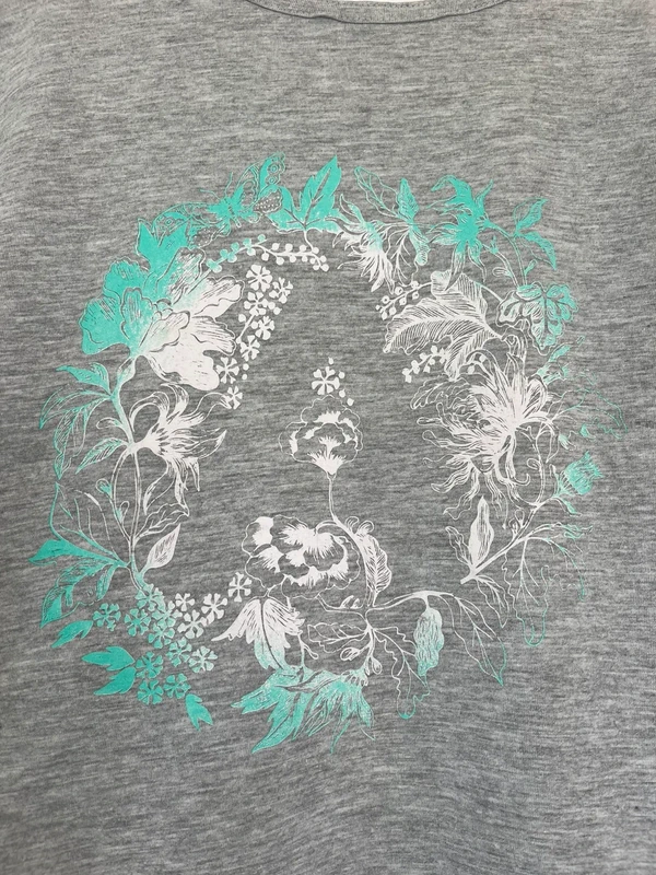 Alpine Pro tričko s květinovým potiskem — fotka 4