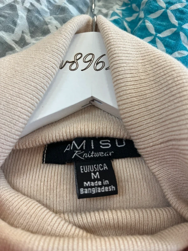 Amisu pruhovaný rolákový svetr — fotka 5