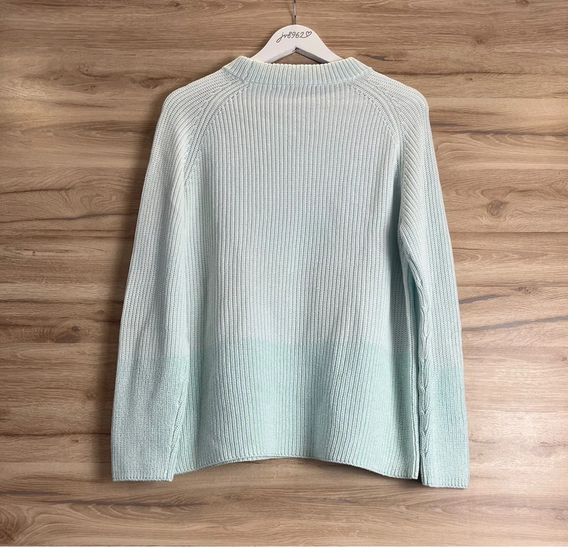 Světle mentolový svetr Estelle Jolie — fotka 4