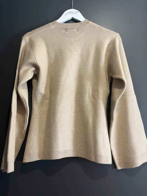 Qu Style béžový svetr — fotka 3