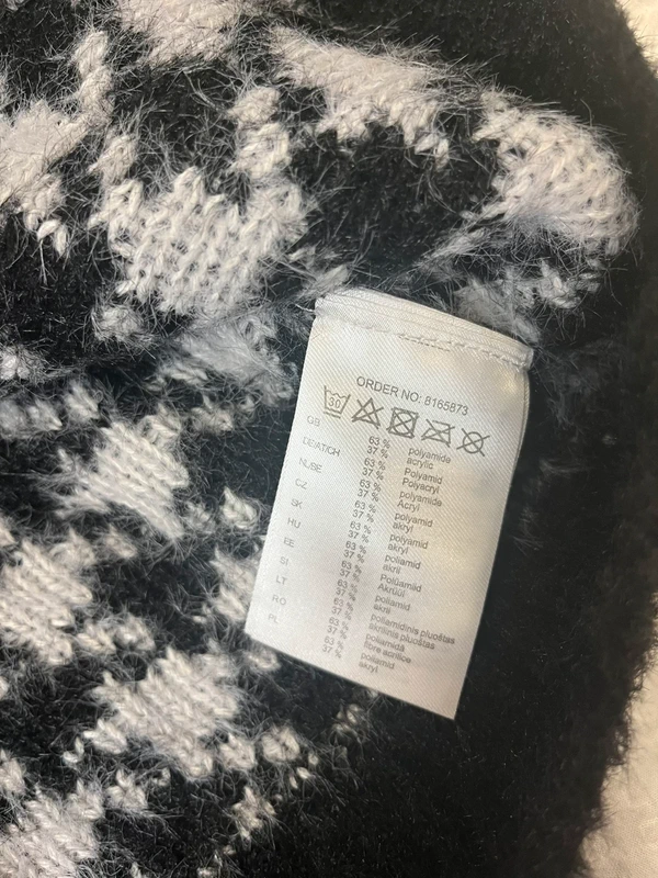 Page One chlupatý svetr s kohoutí stopou — fotka 5