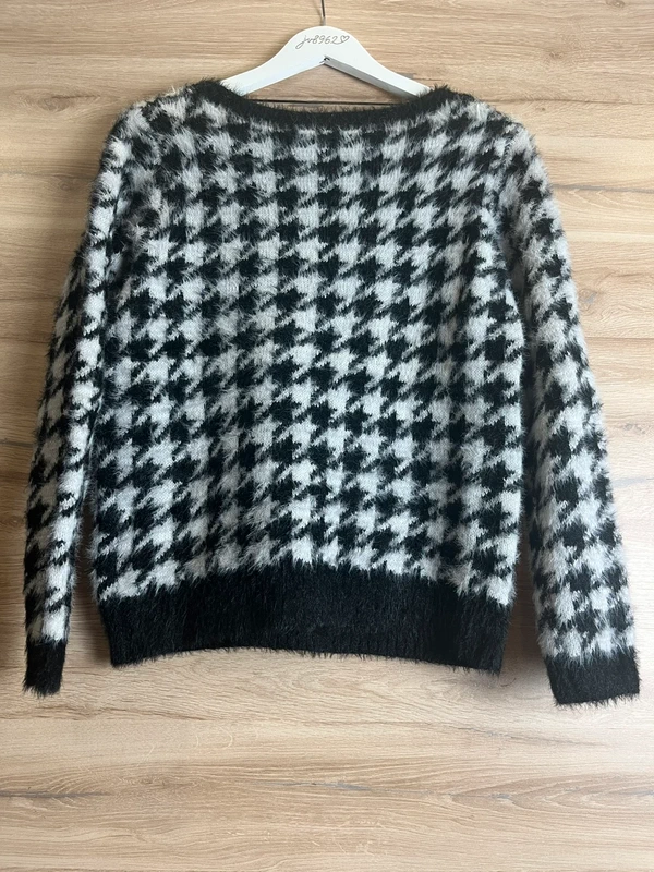 Page One chlupatý svetr s kohoutí stopou — fotka 3