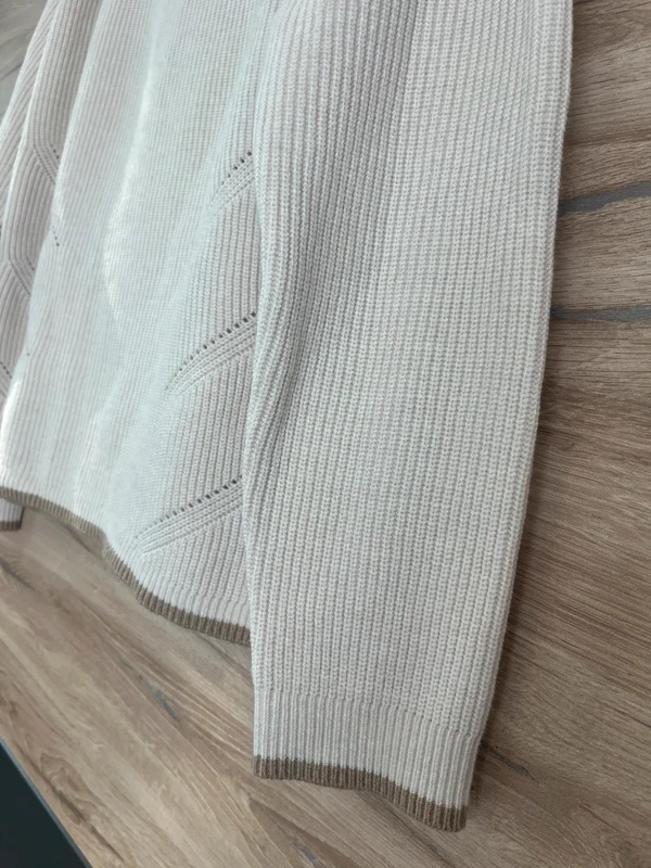 Světlý rolákový svetr značky Street One — fotka 2