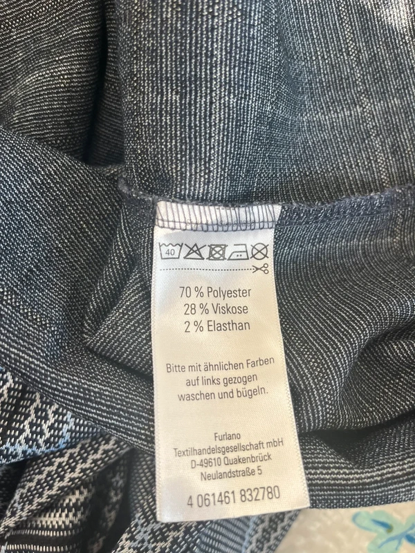 Kárované šaty Blue Motion (C&A) — fotka 5