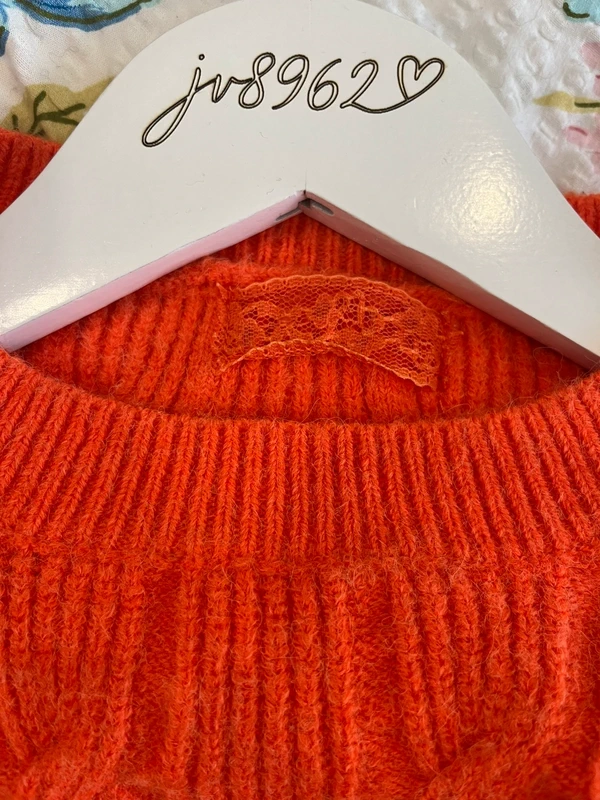 Svetr s copánkovým vzorem — fotka 5