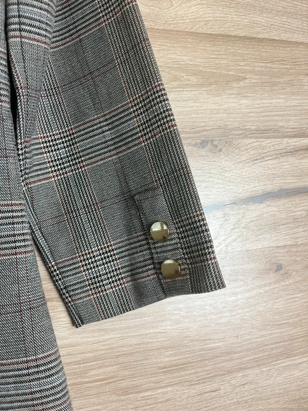 Kárované šaty H&M — fotka 4