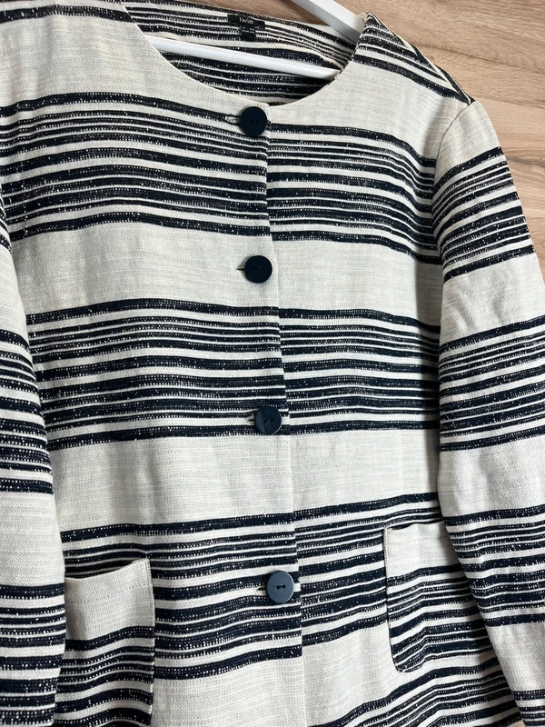 Pruhované sako / kabátek IWIE — fotka 2