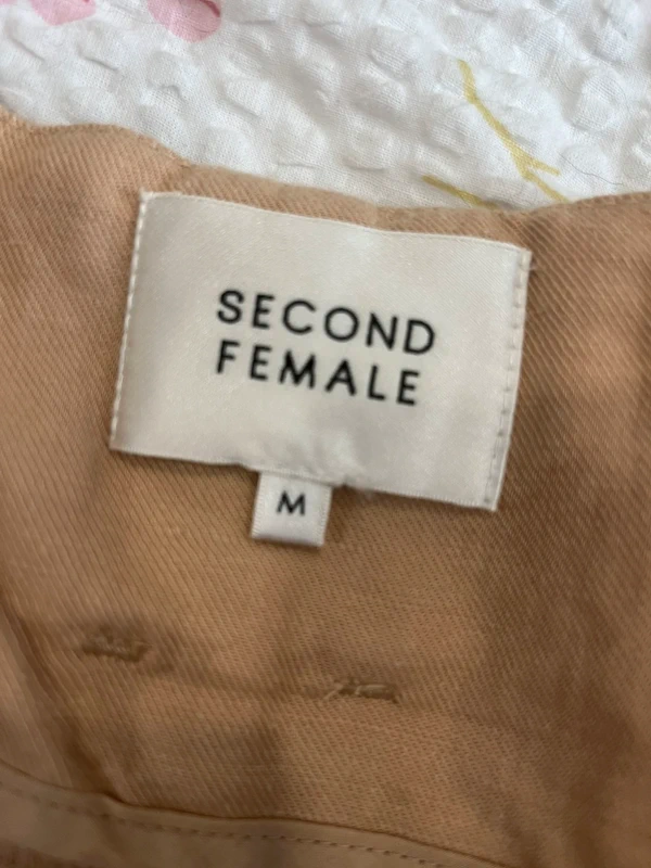 Second Female lněné béžové kalhoty — fotka 4