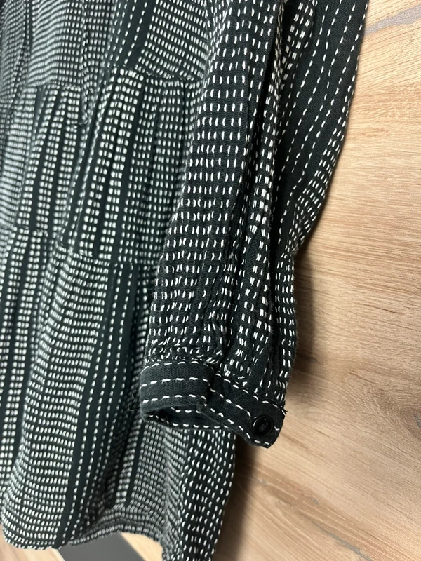 ONLY černo-bílá vzorovaná tunika / šaty — fotka 2