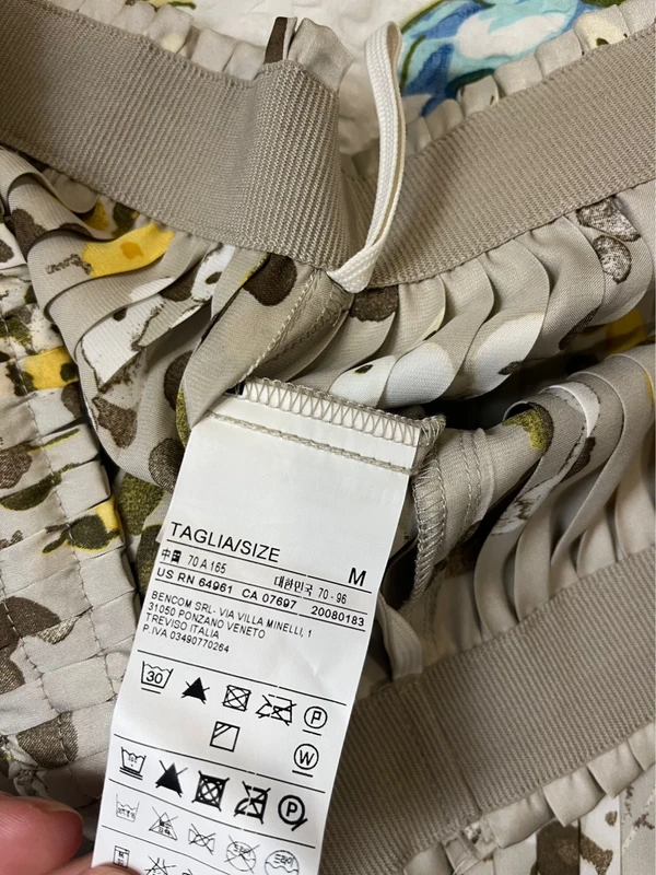 Benetton plisovaná sukně — fotka 5