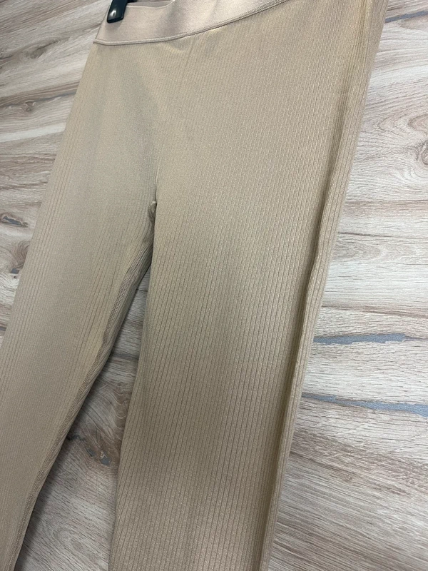 Sportovní žebrované legíny H&M Sport — fotka 3