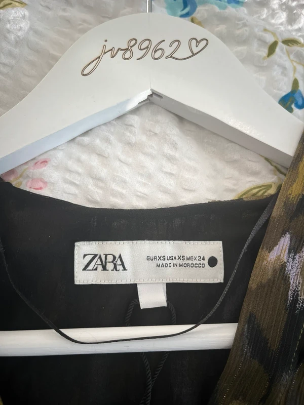 Zara vzorované šaty — fotka 5