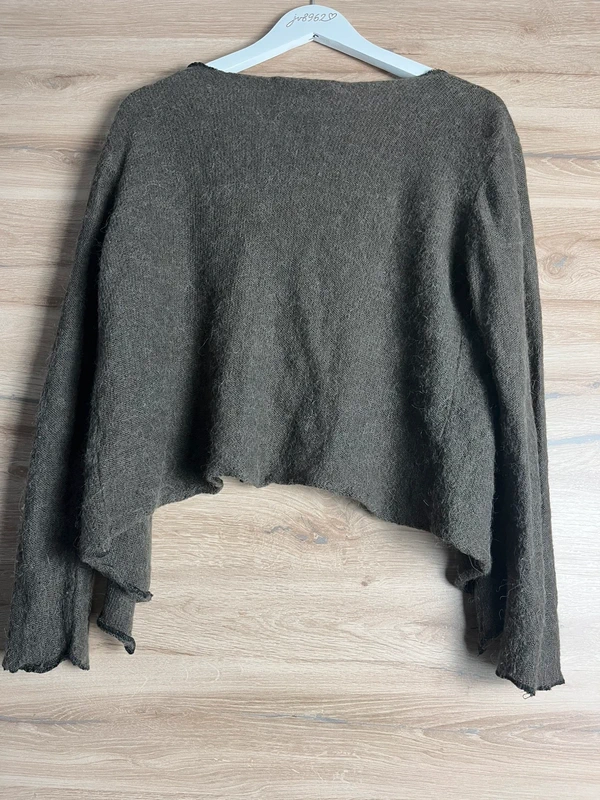 ZARA – krátký pletený cardigan / bolerko — fotka 2