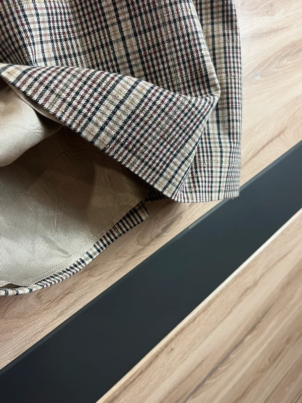 ZARA kostkovaný top / laclový top — fotka 3