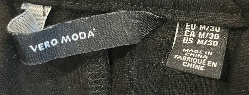 Černé pohodlné tepláky Vero Moda — fotka 3