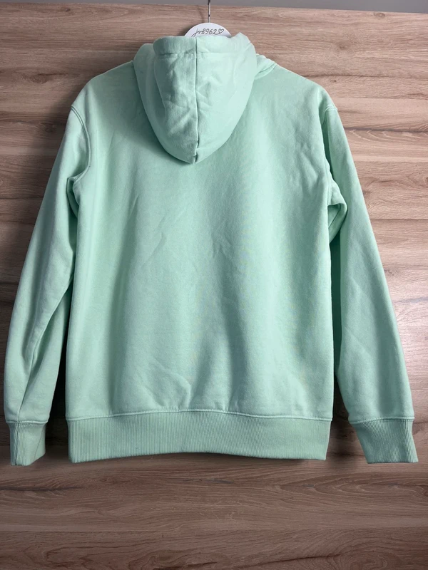 Mintová mikina s kapucí — fotka 2