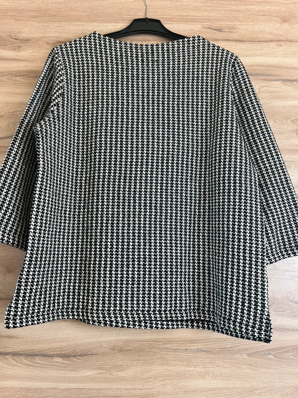 Lehký pletený top Tom Tailor se strukturovaným vzorem — fotka 2