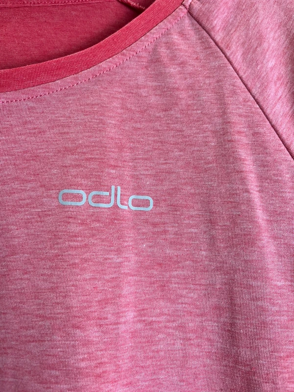 Odlo sportovní tričko v růžovo-červené — fotka 5