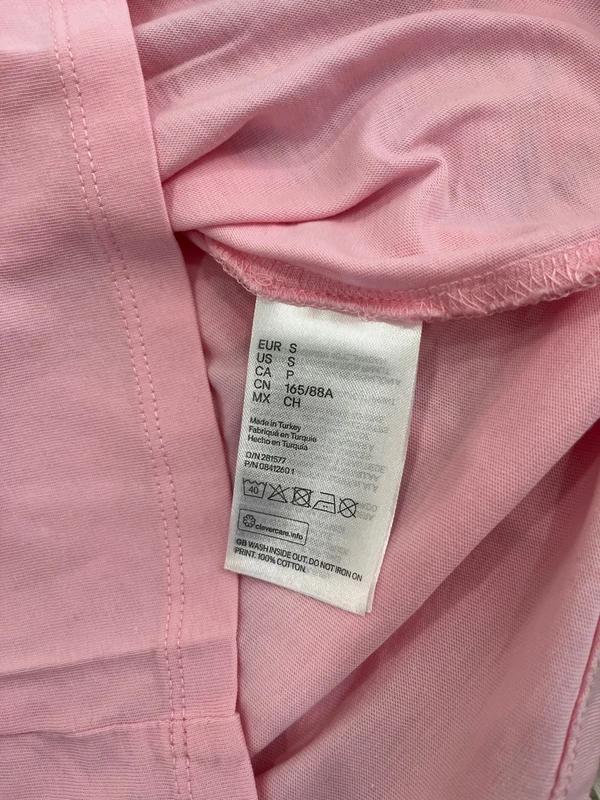 H&M tričko s květinovým potiskem v růžové — fotka 5