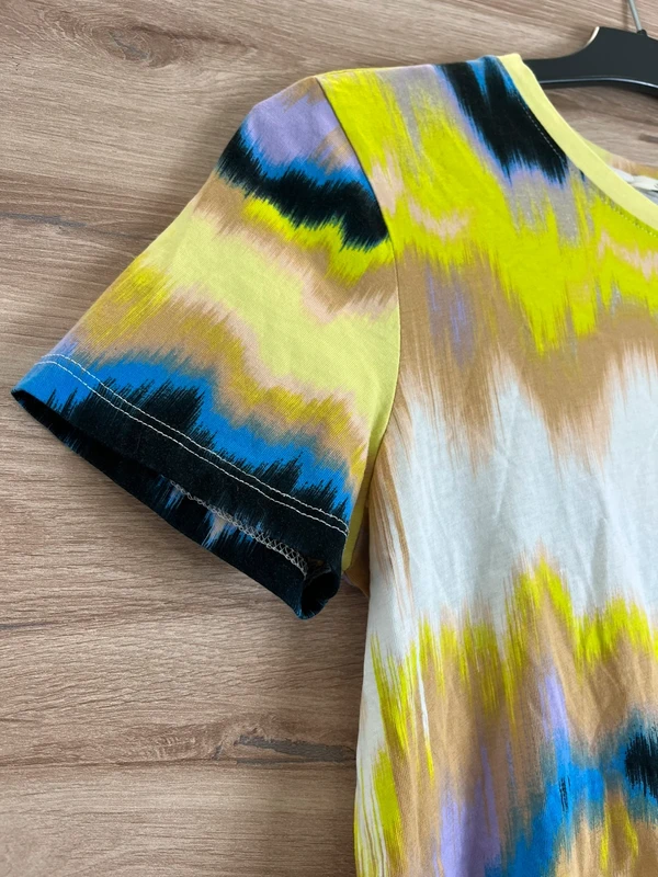 Tom Tailor bavlněné tričko s asymetrickým střihem — fotka 3