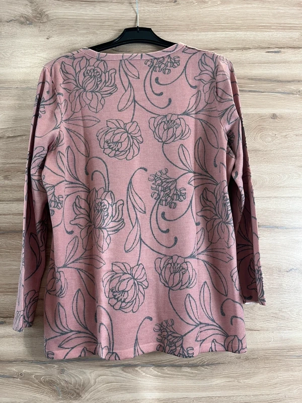 Fair Lady mikino-svetr s květinovým vzorem — fotka 4