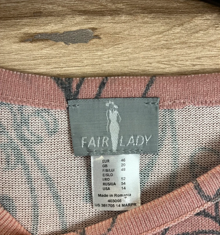 Fair Lady mikino-svetr s květinovým vzorem — fotka 3