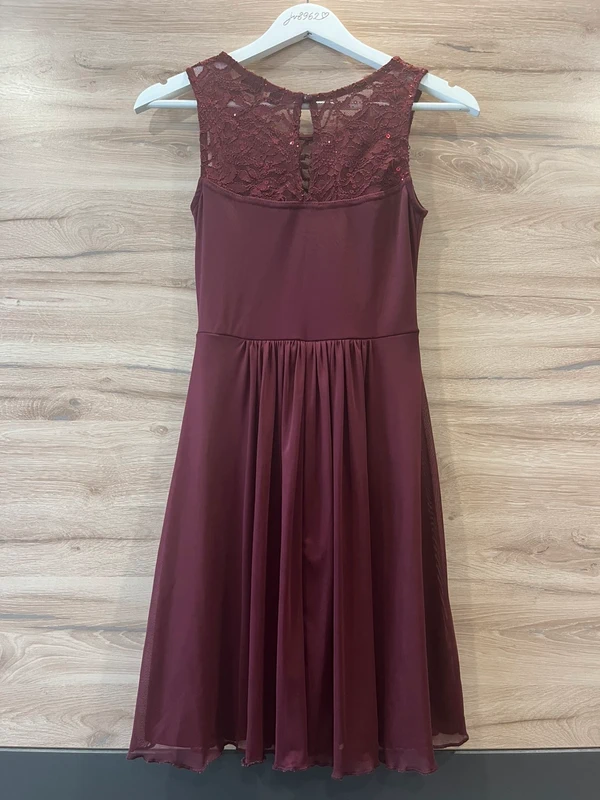 💃 Elegantní vínové společenské šaty Bodyflirt — fotka 4