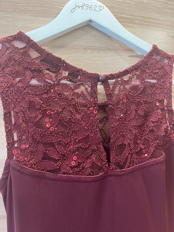 💃 Elegantní vínové společenské šaty Bodyflirt — fotka 5