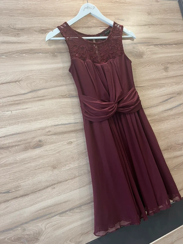 💃 Elegantní vínové společenské šaty Bodyflirt — fotka 3